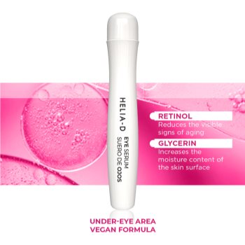 Helia-D Pro Active ser pentru ochi cu retinol - imagine 3